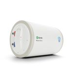 AO Smith HAS-X1-025-LHS Storage 25 Litre Horizontal Water Heater (Geyser) Rust-proof outer Body|Compact Size|Fits under false ceilings|Suitable- High-rise Buildings|8 Bar High Pressure rating