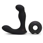 Lovehoney Black Mantric Rechargeable Remote Control Prostate Vibrator - Silicone