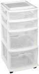 HOMZ 4-Drawer Cart Organizer, Plast