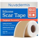 NUVADERMIS Silicone Scar Tape for S