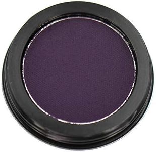 Pure Ziva Matte Violet Eggplant Satin Lavender Deep Purple Cake Eyeliner & Pressed Eyeshadow, Water Activated Powder; Gluten & Cruelty Free