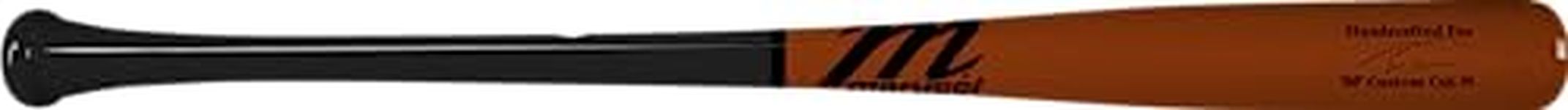 MARUCCI TVT PRO Exclusive Black/Burnt Orange Adult Maple Wood BAT, 34"