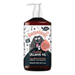 Bugalugs Scottish Salmon Oil For Dogs & Cats, Dog Supplement Support for Skin And Coat, Itchy Skin & Moulting, Omega 3 Fish Oil (Salmon, 500ml)