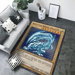 Anime Cartoon Area Rugs 3D Print Large Carpet for Boys Girls Kids Bedroom Non-Slip Floor Mat for Living Room Home Decor Rug 60x40inch