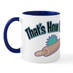 CafePress That's How I Roll (Rolling Pin) Mug 11 oz (325 ml) Ceramic Coffee Mug