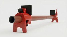 JEH Pipe Clamps Sash Clamps Wood Clamp Vice Clamp Woodworking Metal 3/4 Heavy Duty Woodwork Wood Gluing Bar Tube Iron Threaded… (1950mm Includig clamp Set)