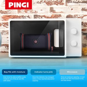 Pingi Car Dehumidifier Bag 1000g – Moisture Absorber for Vehicles