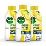 Dettol Lemon Breeze Washing Machine Cleaner, 250 ml, Pack of 3