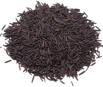 GERBS Wild Black Canadian Rice 2 LBS. Premium Grade | Top 14 Food Allergy Free | Freshly harvested packed in Resealable Bulk Bag | High in Protein, Fiber & Antioxidants | Gluten Peanut Tree Nut Free