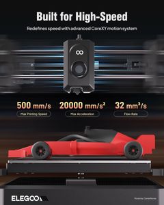 ELEGOO Neptune 4 3D Printer – High Precision FDM Desktop Printer