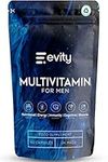 Multivitamin & Multimineral for Men | Cover Your Nutritional Bases | Nutrition You Can Believe in | 60 Capsules | Vegan | Evity