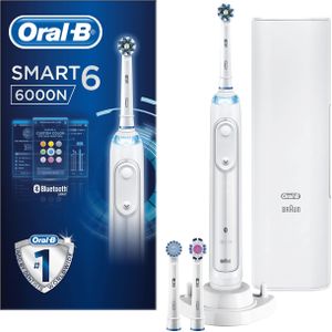 Oral-B Smart 6 Electric Toothbrush – Rechargeable, Bluetooth Enabled