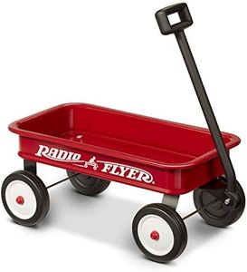 Radio Flyer 16.5 Inch Long My 1st Wagon Toy, For Ages 1.5+, Red