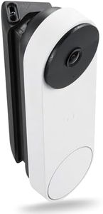 Wasserstein Horizontal Adjustable Mount for Google Nest Doorbell (Battery) - Made for Google Nest