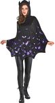 Amscan Bat Poncho Halloween Costume