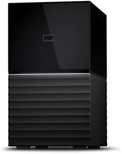 WD 44TB My Book Duo Desktop RAID USB 3.2 Gen 1 External Hard Drive and Auto Backup Software