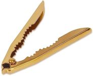 CHICIRIS Crab Cracker, Lobster Cracker, Non Slip Robust Stainless Steel Nutcracker, Nut Crackers for All Nuts, Labor-saving and Versatile, Kitchencraft for Shells, Seafood, Nuts (Gold)