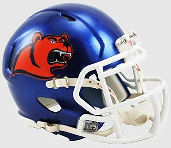 NCAA US Coast Guard Academy Bears Helmet Mini SpeedHelmet Replica Mini Speed Style, Team Colors, One Size