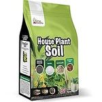 Grow Buddha Houseplant Soil - Natural Indoor Houseplant Potting Compost Mix - Enriched with Special Nutrients - House Plant Potting Soil Compost Mix for Indoor Plants - Healthy Indoor Plant Soil (2L)