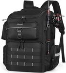 Shupaii Fishing Backpack with Rod Holders, 45L Large Water-Resistant Fishing Tackle Backpack, Fishing Gifts for Men Father
