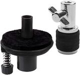 TUOREN Hi-Hat Clutch and Seat Holder Set for Hi-Hat Jazz Drum Parts Accessories 2Pcs 19mm