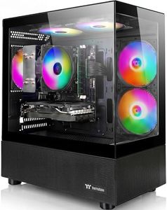 Gaming PC Desktop Computer, Intel Core i7 up to 4.0GHz, GTX 1660 Super 6GB, 16GB RAM, 512GB M.2 SSD, BX3 550W 80PLUS Bronze PSU, WiFi 5, RGB Fan x5, Windows 11 Home (Black)