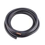 TECHNO TRONICS traders Multipurpose Industrial 100% Copper Premium Extra Flexible Heavy Duty Welding Cable In Black - Made In India (16 SqMm - 5 Meter)