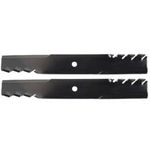 (2 Pack) Premium Replacement Mulch Lawn Mower Deck Blade fits Toro Wheel Horse 1633485 103-2508 103-2518 103-2528 | 18" x 2 ½"