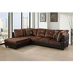 A Ainehome 2 Pieces Sectional Sofa 