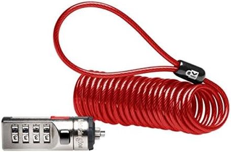 KENSINGTON(R) 64670 Laptop Lock, Coiled Cable Combination
