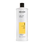 Nioxin Scalp + Hair Thickening System 1 Shampoo, For Natural Hair with Light Thinning, 16.9 fl oz (Packaging May Vary)