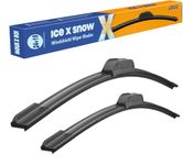 ICEXSNOW 24"+19" Water Repellent Windshield Wiper Blades Replacement for Ford Fusion 2012-2006 Chevy Impala 2020-2014 Equinox 2009-2005 Malibu 2015-2013 Dodge Journey 2020-2008 AND MORE