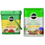 Miracle-Gro Water Soluble All Purpose Plant Food - 1.5kg & Indoor Potting Mix 8.8L