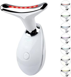 Face and Neck Massager，7 Color Multifunctional Facial Skin Care Tools, Led Face and Neck Beauty Device for Home Use