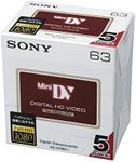 Sony DVM63 HD DVC Mini Tape - 5 Pac