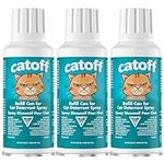 CatOFF Pack of 3 Refill Compatible 
