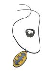BOENJOY Gifts- Batman Elegant Neck Pendant with Finger Ring Set | Premium Box | Set of 2
