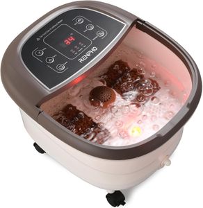 RENPHO Foot Spa Massager – Heated Soak, Brown