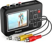 VHS to Digital Converter, Mini Video Capture Device, Record Video from DVD, VCR's, VHS Tapes, Hi8, RCA, TV Box, Camcorder