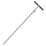 2in1 Soil Probe & Grounding Rod with Ground Wire Clamp,Great for Electric Fence, Energizers,Locating Tools,Plumbing Tools,Landscaping and Gardening Tools (36-inch)