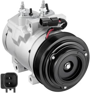 BDFHYK 98324 Air Conditioning A/C Compressor with Clutch Compatible with Ford F-250 F-350 F-450 F-550 Super Duty F53 F59 F650 F750 2011-2023