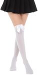 UXQEJO Leg Warmers Knee high bow st