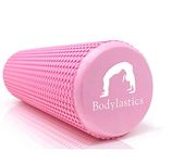 Bodylastics EVA Dotted Foam Roller for Deep Tissue Massage, Relief from Sore Muscles Pain, Pre & Post Exercise Fitness Workout Sessions (Pink, 45cms)