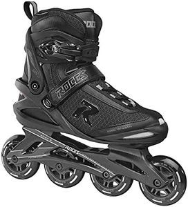 Roces Men's ICON Inline Skates, Black-Dark-Charcoal, 37