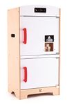 Hape International International International Fridge Freezer Play Kitchen, White/Red