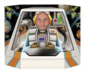 Beistle 59899 Space Pilot Photo Prop, 3' 1" x 25", Multicolored