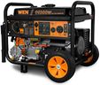 WEN 11,000-Watt 120V/240V Dual Fuel Portable Generator with Wheel Kit and Electric Start (DF1100T)