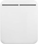 MYLEK Electric Panel Space Heater Radiator - Wall Mounted or Free Standing -Electric Energy Efficient, Open Window Detection, Thermostat, Timer, Anti Frost, Bathroom IP24, ERP Lot20 (500W White)