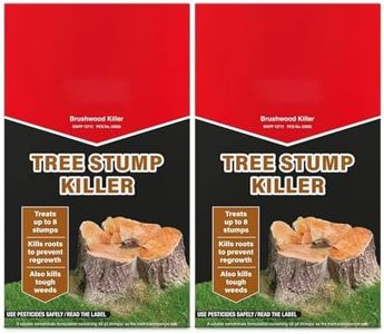 HOCHSTE® Vitax SBK Brushwood & Tree Stump Killer 250ml | Glyphosate-Free Solution | Kills Roots & Prevents Regrowth | Treats Up to 8 Stumps | Ideal for Brambles, Thistles Red 2 Pack