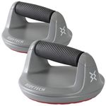 Body Tech Push Up Bar, Push-ups, Muscle Training Goods, Set of 2, Load Capacity 220.5 lbs (100 kg)